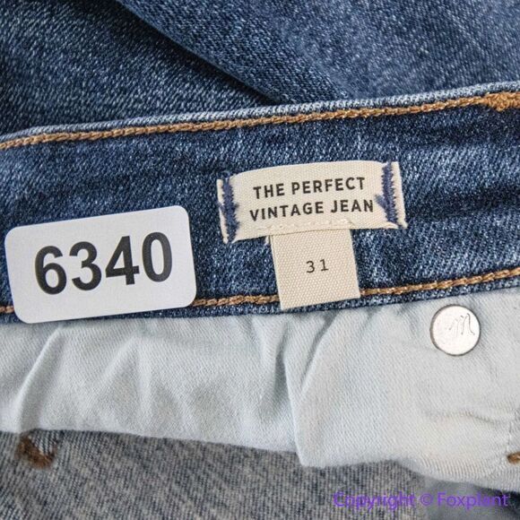 NEW Madewell The Perfect Vintage Jean in Manorford Wash: Instacozy Edition, 31 - Picture 13 of 15